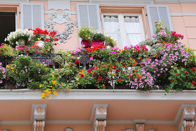 居住空間景觀提升高端別墅陽臺(tái)花園