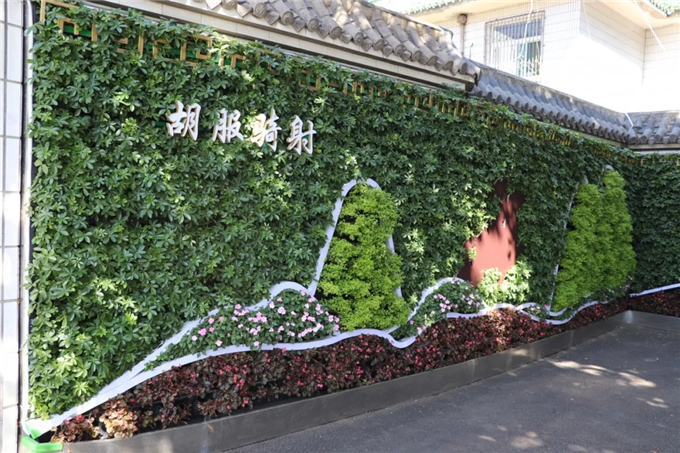 邯鄲首個“墻上花園”亮相，不但好看，還能降噪、除塵！ (7).jpg